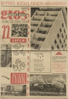 Głos Nowej Huty 1961. 07. 22 R. 5 nr 30