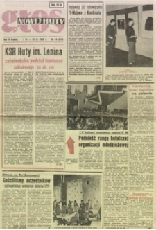 Głos Nowej Huty 1962. 04. 07 R. 6 nr 14