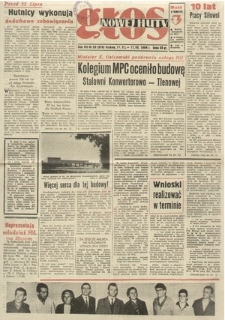 Głos Nowej Huty 1964. 07. 11 R. 8 nr 28