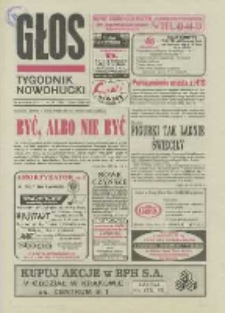 Głos : tygodnik nowohucki, 1994. 09. 30, nr 39