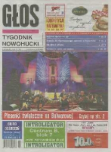 Głos : tygodnik nowohucki, 2018. 01. 05, nr 1