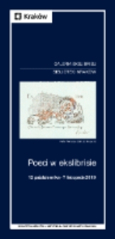Poeci w exlibrisie, 2019. 10. 12-07. 11. 2019