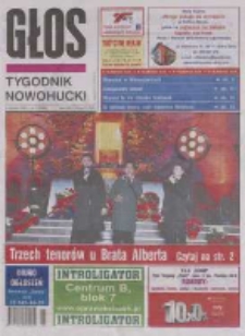 Głos : tygodnik nowohucki, 2020. 01. 03, nr 1