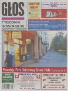 Głos : tygodnik nowohucki, 2020. 09. 18, nr 38