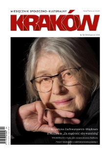 Kraków : miesięcznik społeczno - kulturalny, 2020. 04, nr 4