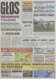 Głos : tygodnik nowohucki, 2004. 04. 23, nr 17