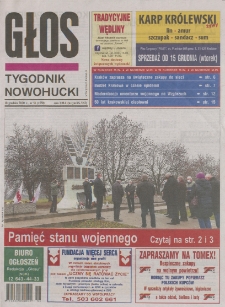 Głos : tygodnik nowohucki, 2020. 12. 18, nr 51