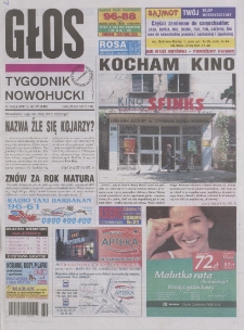 Głos : tygodnik nowohucki, 2007. 05. 11, nr 19