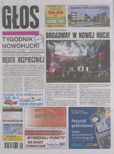 Głos : tygodnik nowohucki, 2007. 09. 28, nr 39