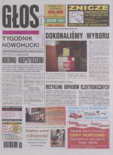 Głos : tygodnik nowohucki, 2007. 10. 26, nr 43