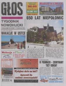 Głos : tygodnik nowohucki, 2008. 08. 15, nr 33
