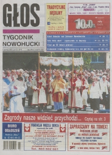 Głos : tygodnik nowohucki, 2021. 06. 04, nr 23