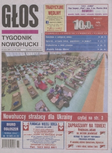 Głos : tygodnik nowohucki, 2022. 03. 18, nr 11