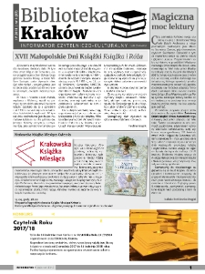 Informator Biblioteki Kraków, 2018. 04. nr 4 (07)
