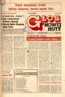 Głos Nowej Huty 1990. 01. 05, nr 1