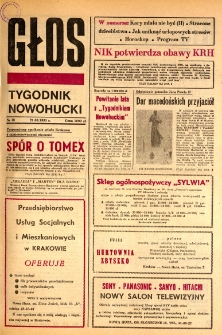 Głos : tygodnik nowohucki, 1991. 06. 21, nr 12