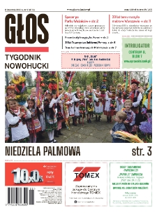 Głos : tygodnik nowohucki, 2025. 04. 11, nr 15