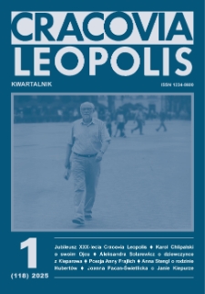 Cracovia Leopolis nr1/2025 (118) R.31
