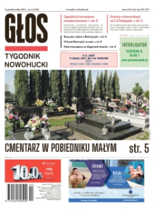 Głos : tygodnik nowohucki, 2025. 10. 31, nr 44
