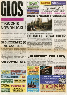 Głos : tygodnik nowohucki, 2002. 10. 04, nr 40