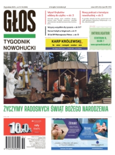 Głos : tygodnik nowohucki, 2025. 12. 19, nr 51-52