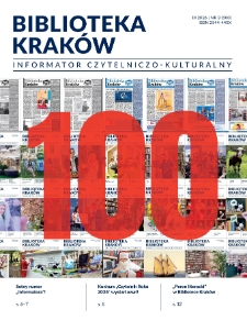 Biblioteka Krak&oacute;w- Informator Czytelniczo-Kulturalny 2026. 03. nr 3 (100)